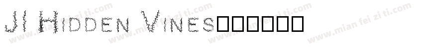 JI Hidden Vines字体转换